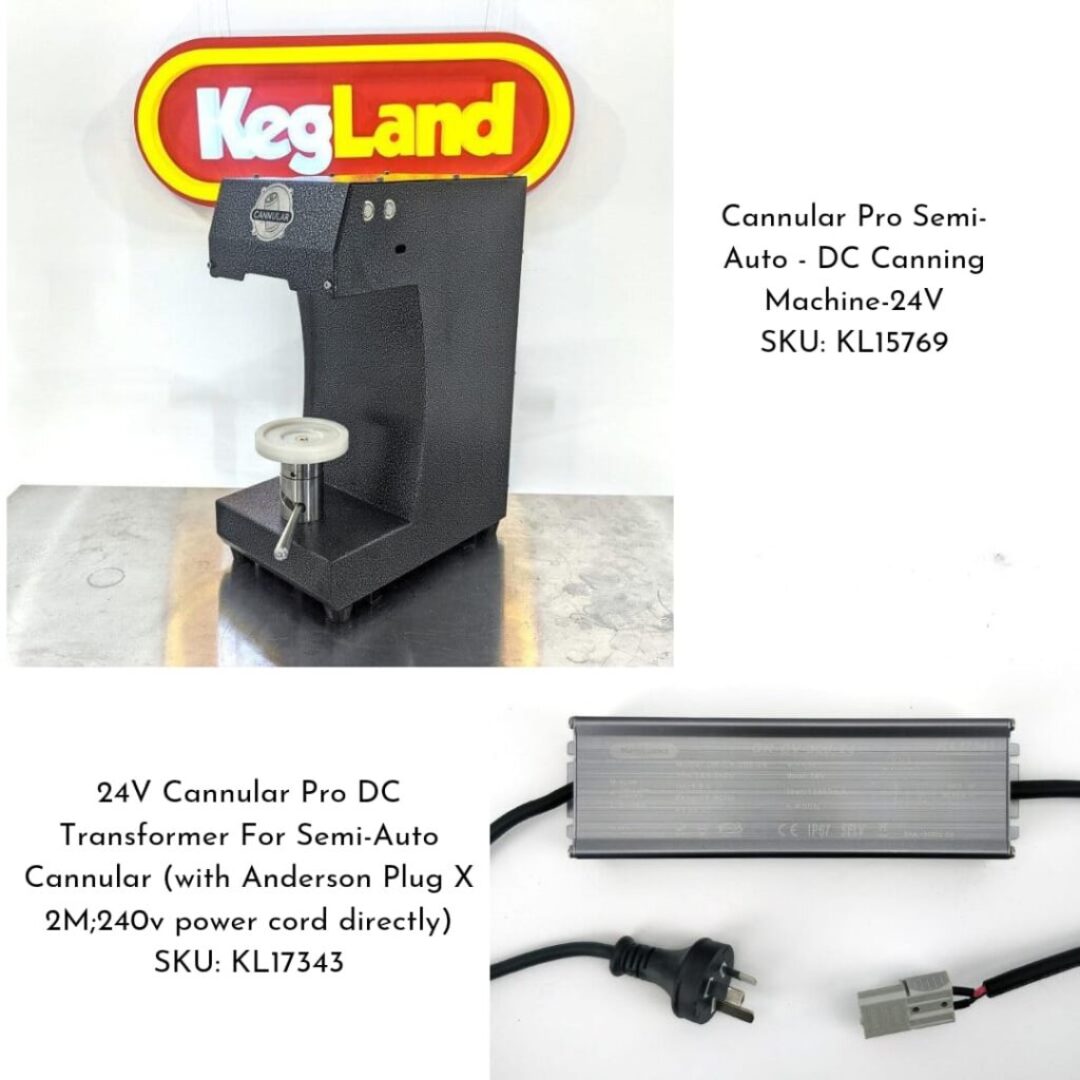 Cannular Pro Semi-Auto - DC Canning Machine-24V SKU: KL15769