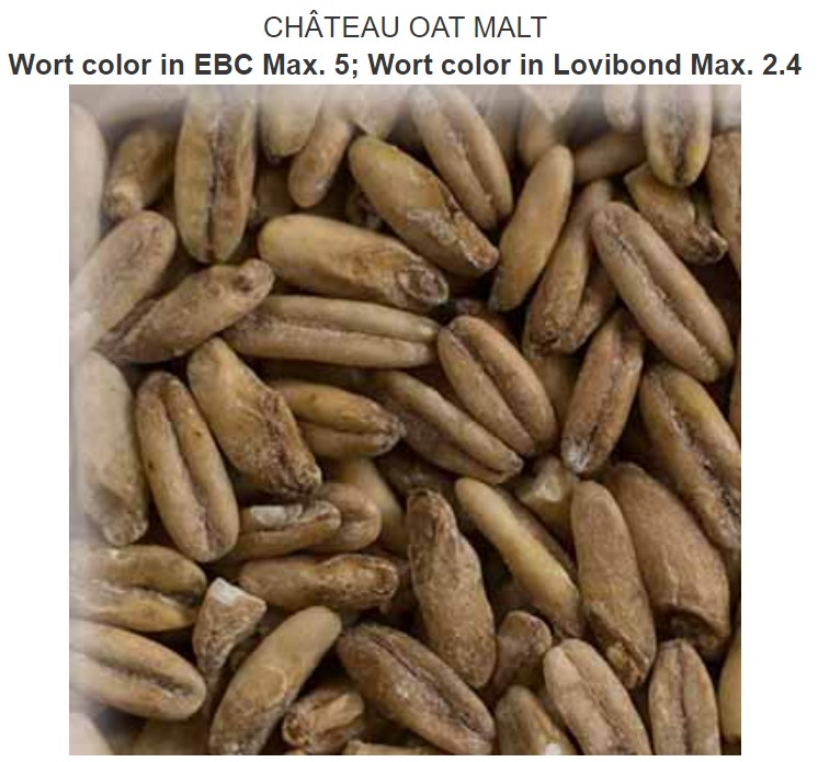 CHÂTEAU OAT MALT Crop year 2023